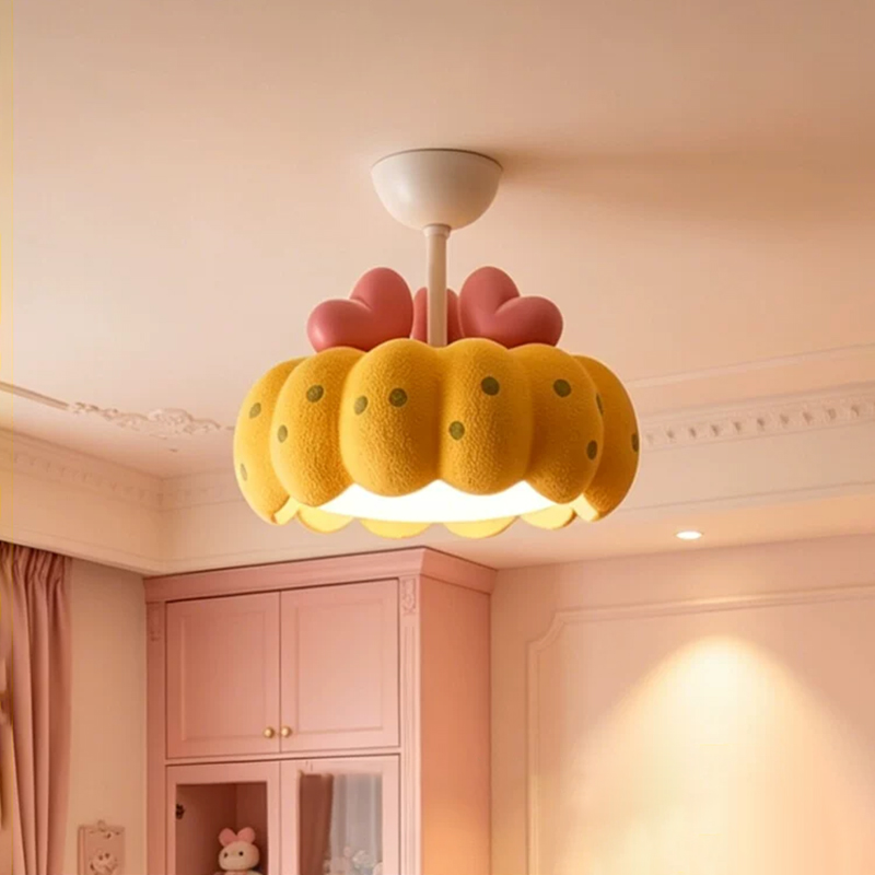 Baby Nursery Pink - Cream Style Children's Room Ceiling Lamps