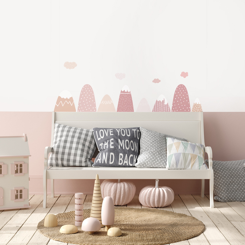 Nordic Home Decor Warm Hot Air - Baby Nursery Pink ulasan dan harga