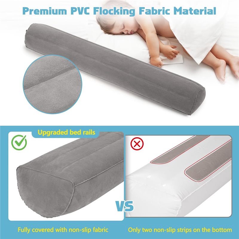 【PARTY  DAY】Portable Inflatabl - Bed Rail Toddler ulasan dan harga