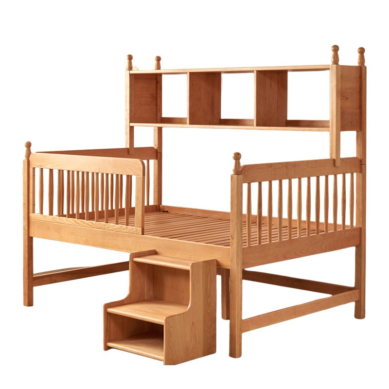 All solid wood children's bed  - Baby Bookshelf Small ulasan dan harga