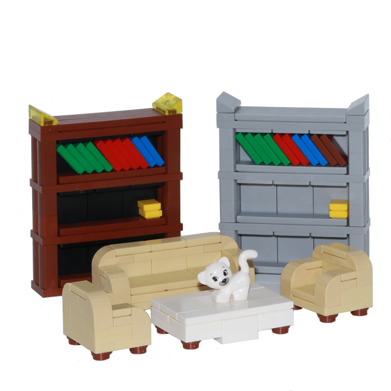 City Action Figures Furniture  - Baby Bookshelf Small ulasan dan harga