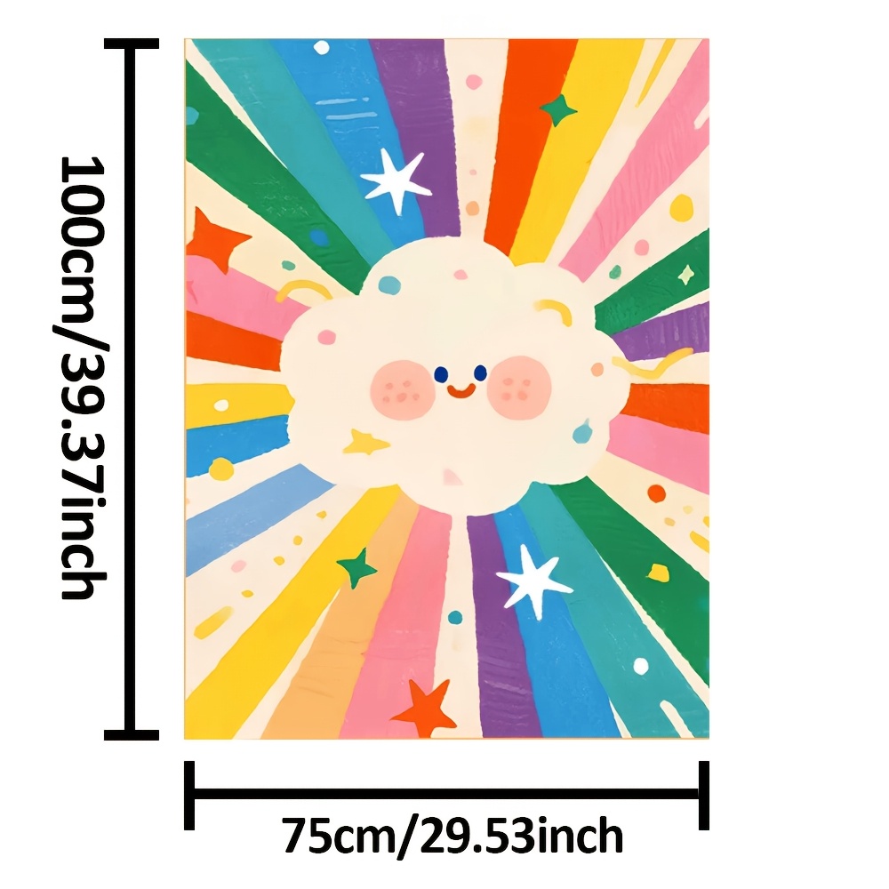 Super Cute Rainbow Cloud Blank - Baby Nursery In Hospital ulasan dan harga