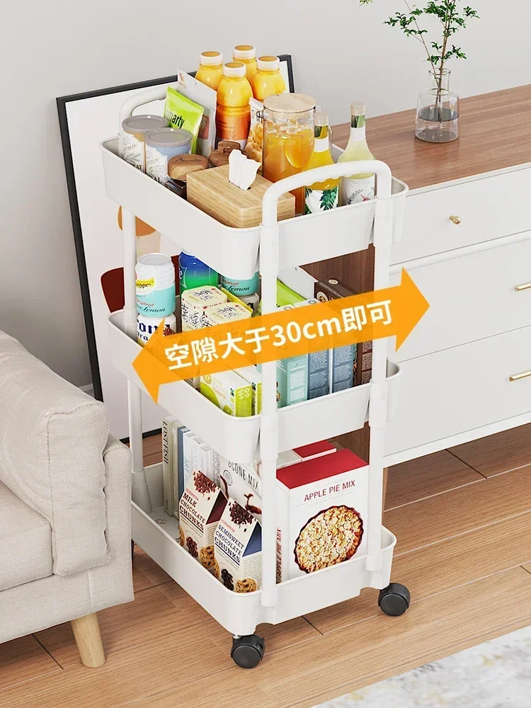 Small Cart Storage Rack Newbor - Baby Bookshelf Small ulasan dan harga