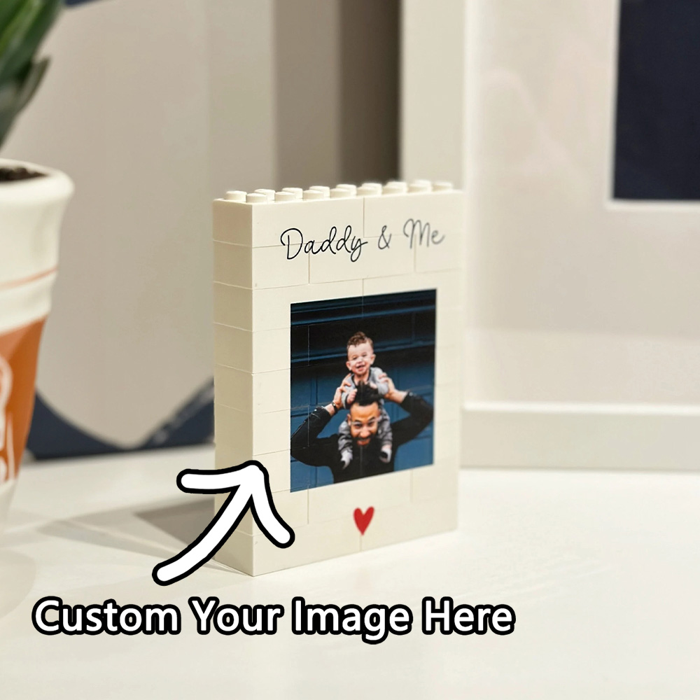 Personalised Daddy & Me Buildi - Photo Frame Baby ulasan dan harga