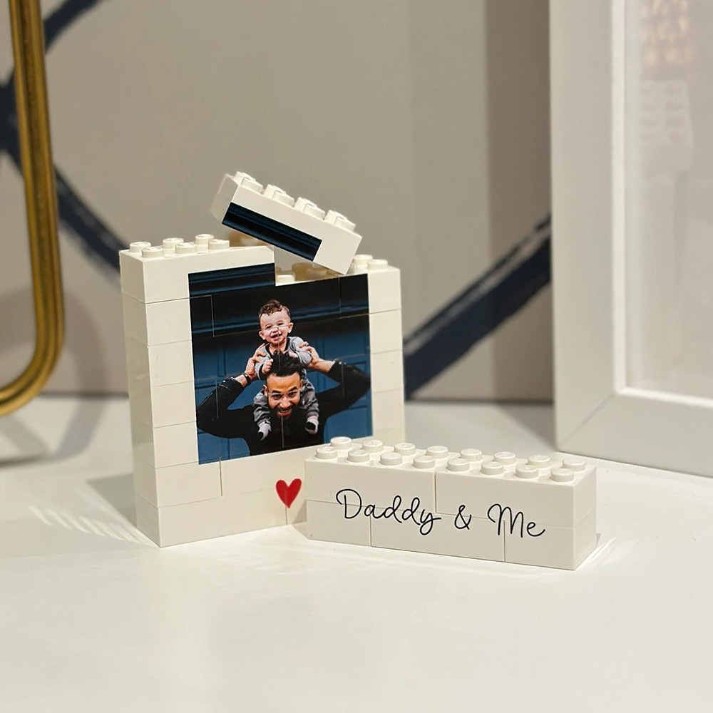 Personalised Daddy & Me Buildi - Photo Frame Baby ulasan dan harga