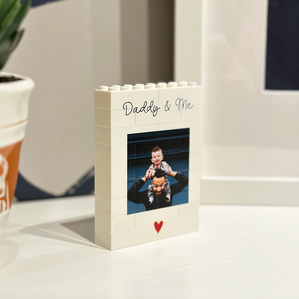 Personalised Daddy & Me Buildi - Photo Frame Baby ulasan dan harga