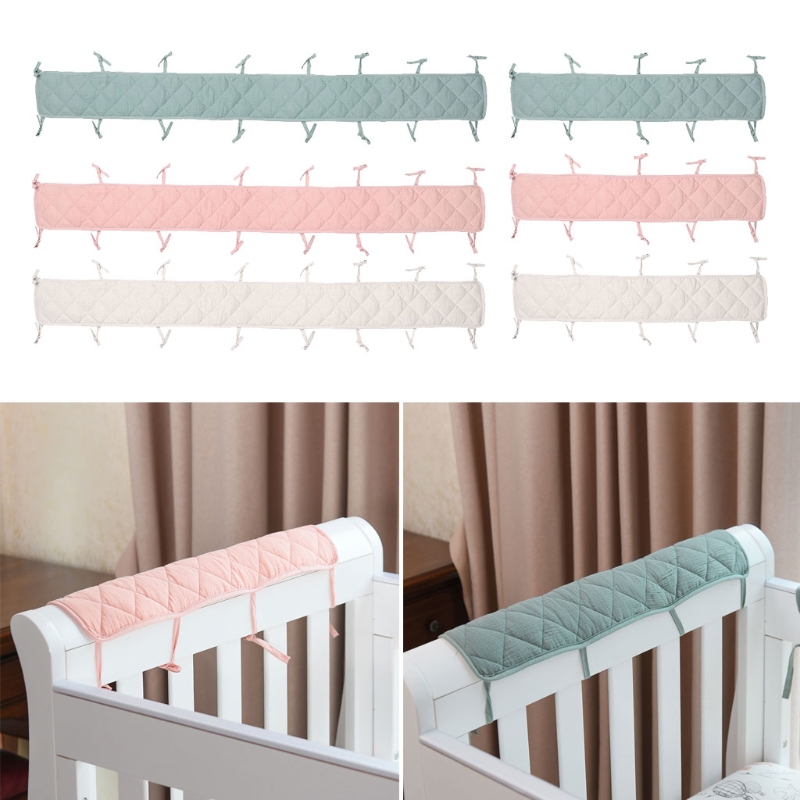 Cotton Crib Bumper Protection  - Bed Rail Toddler ulasan dan harga