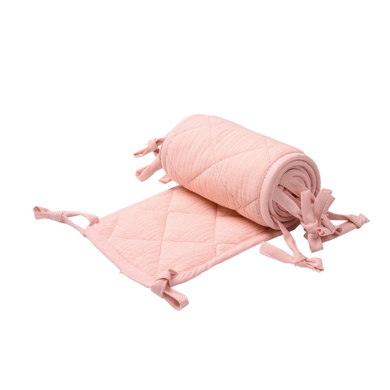 Cotton Crib Bumper Protection  - Bed Rail Toddler ulasan dan harga