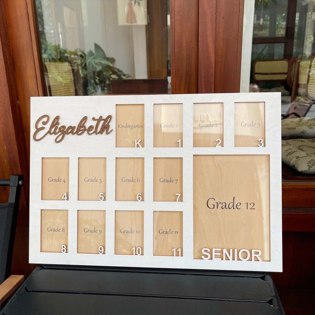 Custom Photo Frame Board Woode - Photo Frame Baby ulasan dan harga