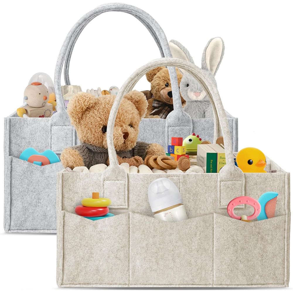 2-Pack Diaper Caddy Organizer  - Baby Nursery Must Haves ulasan dan harga