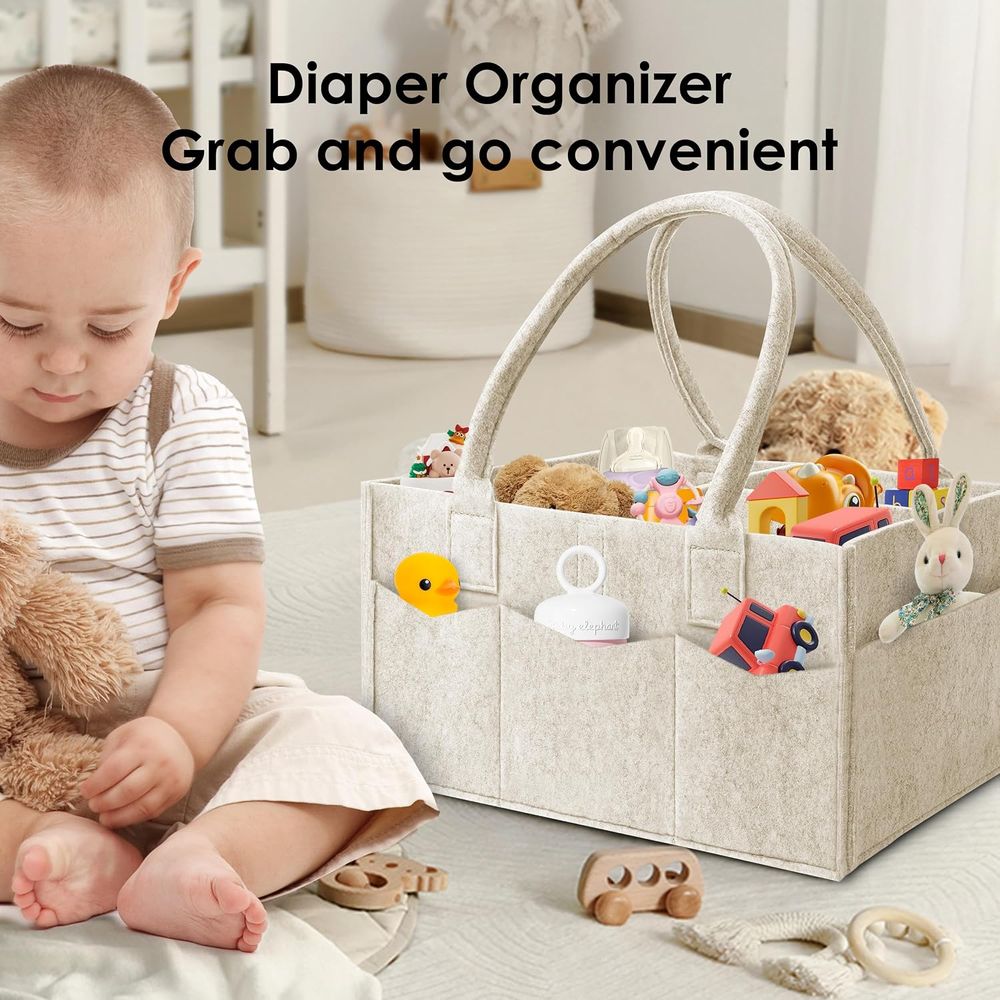 2-Pack Diaper Caddy Organizer  - Baby Nursery Must Haves ulasan dan harga