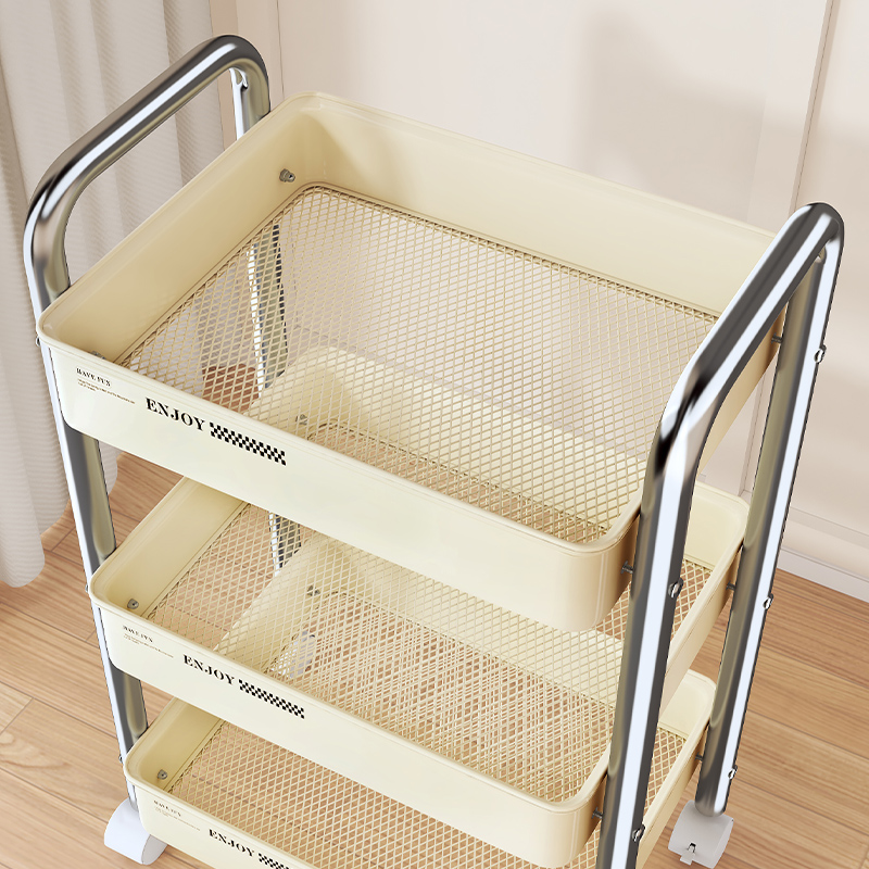 Multifunctional Rolling Cart S - Baby Bookshelf Small ulasan dan harga