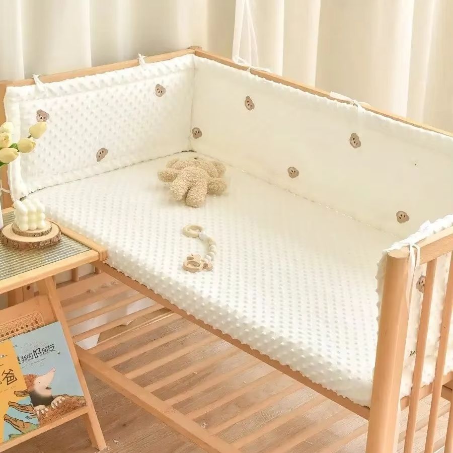 Solid Color Baby Crib Fence Co - Bed Rail Toddler ulasan dan harga