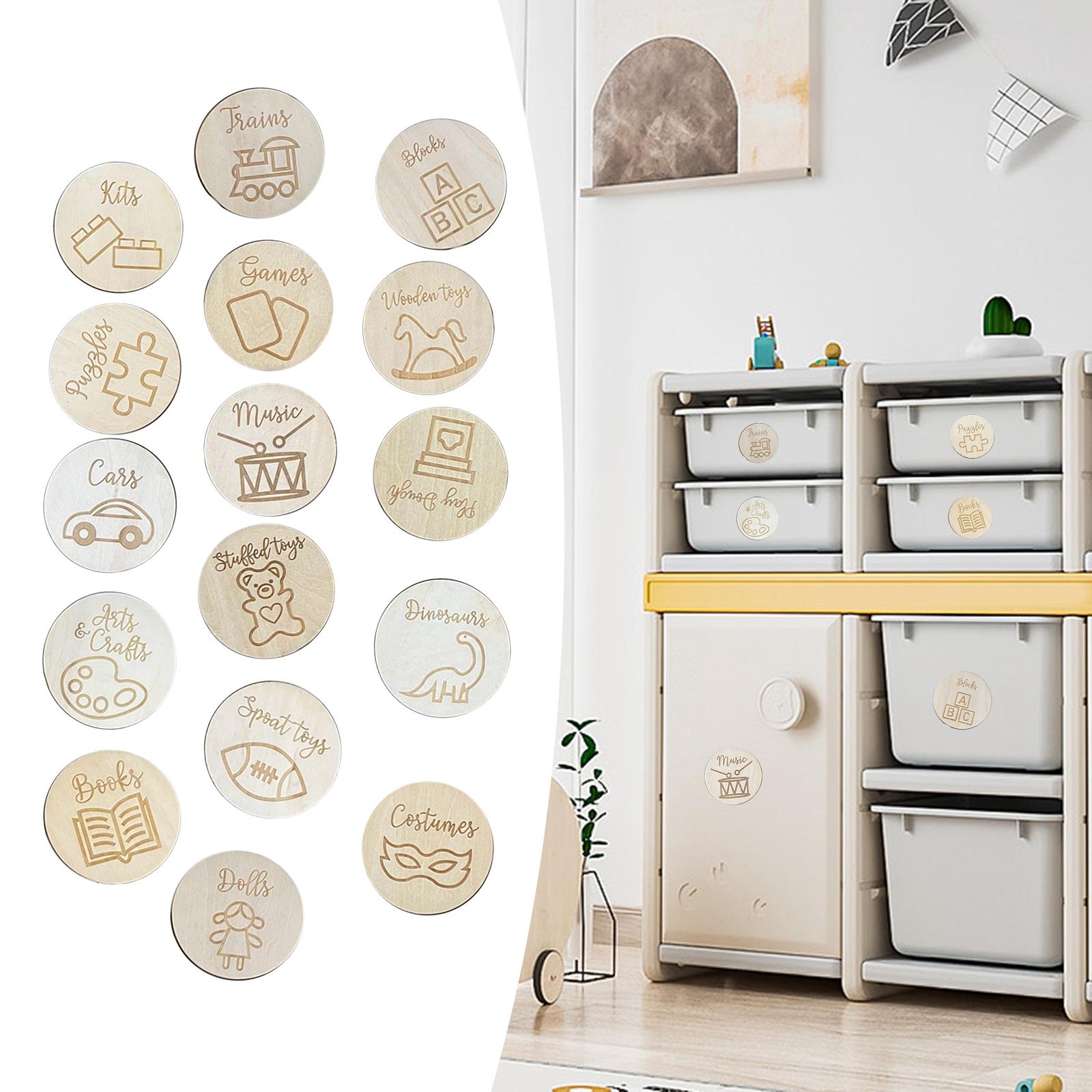 Wooden Storage Tags Baby Nurse - Baby Nursery Bundles ulasan dan harga