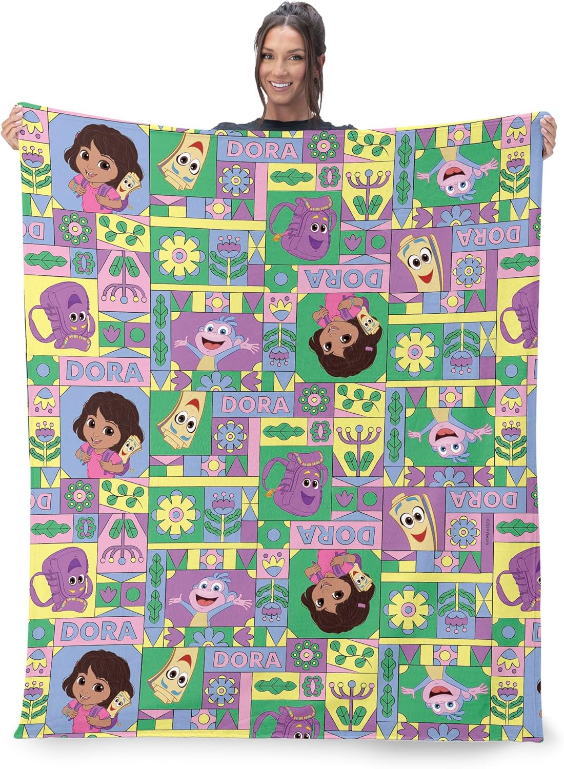 Dora the Explorer Throw Blanke - Baby Nursery In Hospital ulasan dan harga
