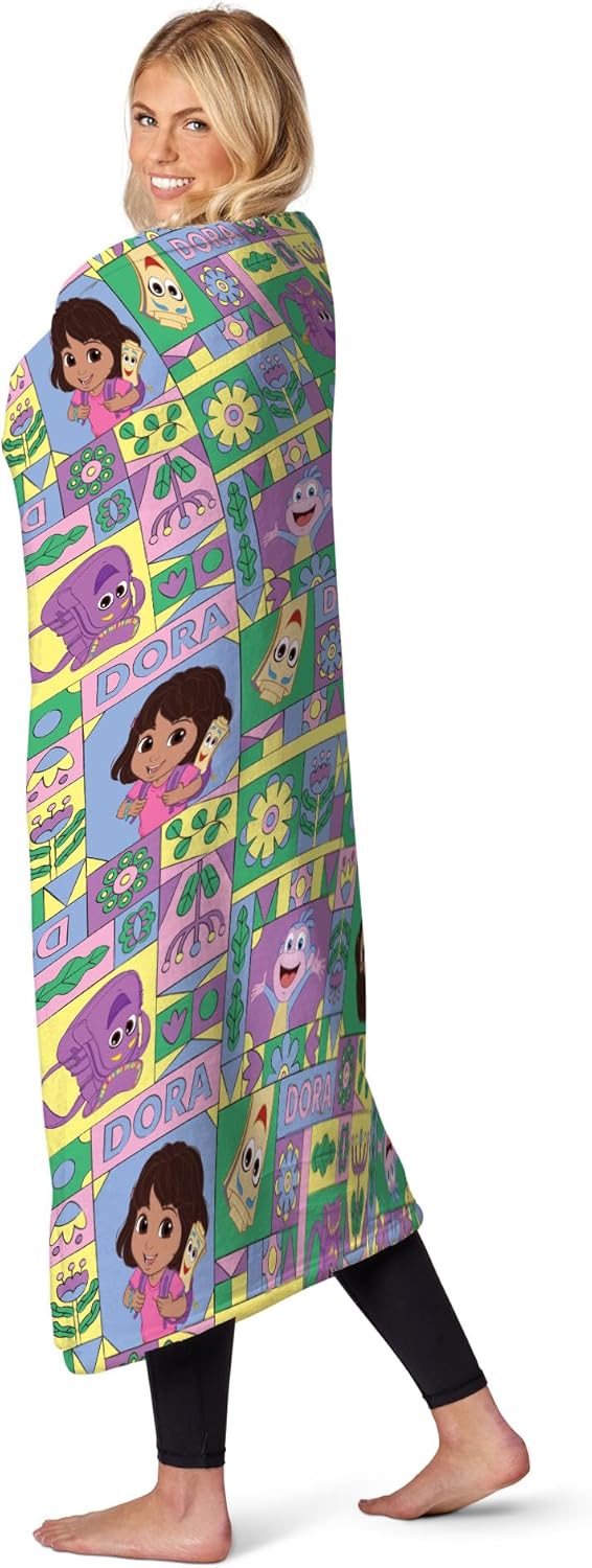 Dora the Explorer Throw Blanke - Baby Nursery In Hospital ulasan dan harga